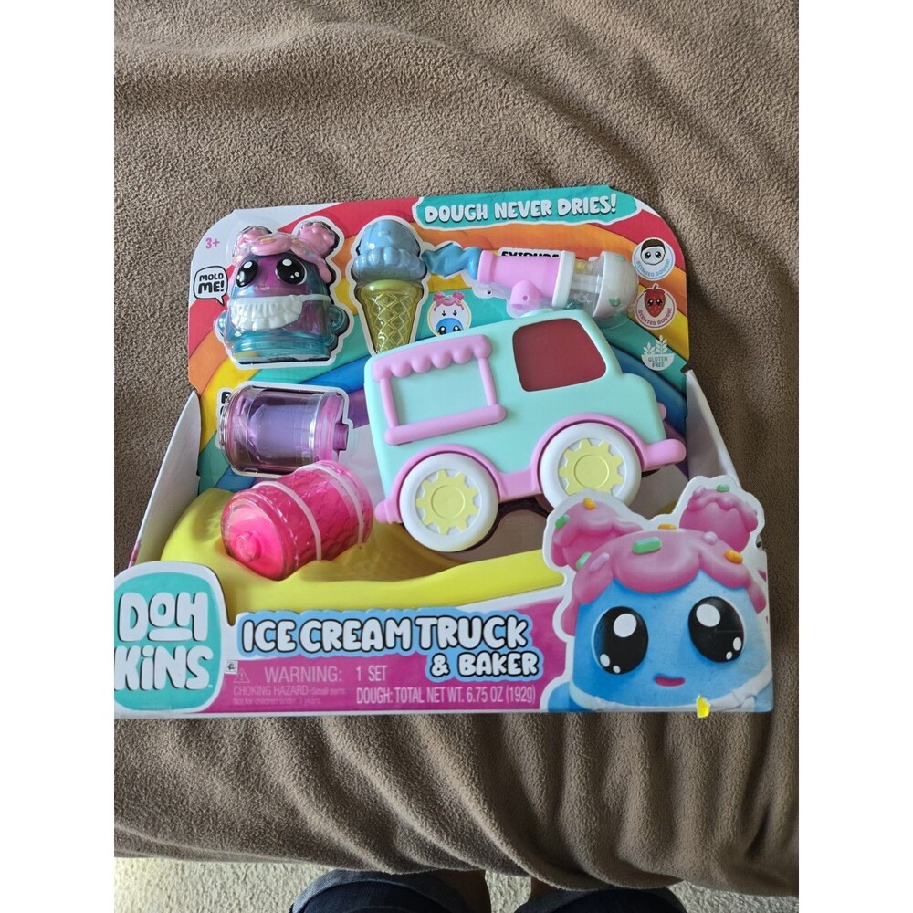 DohKins Ice Cream Truck & Baker Dough Never Dries Gluten Free Sensory Play